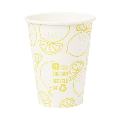 Copas de limón ecológicas - Paquete de 8