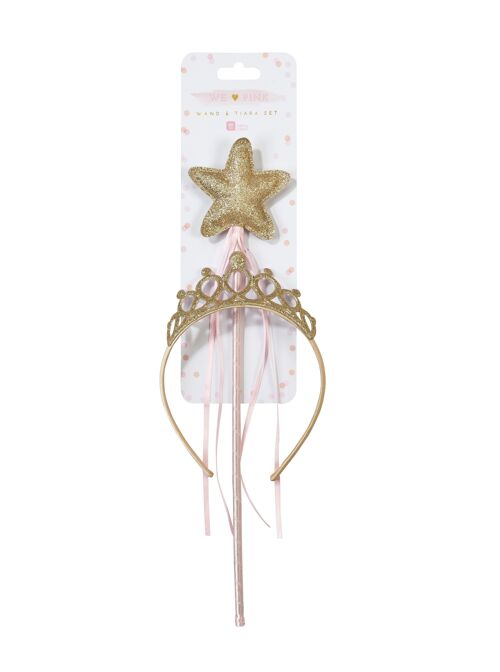 Star Wand and Tiara Set