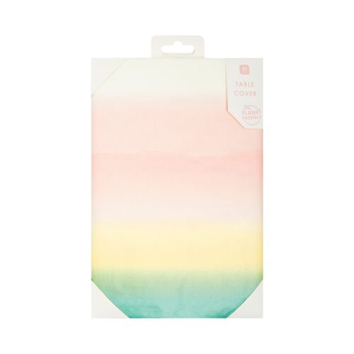 Pastel Paper Table Cover