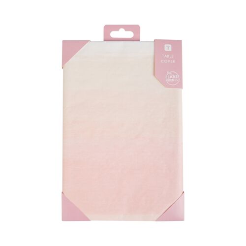 Pink Paper Table Cover