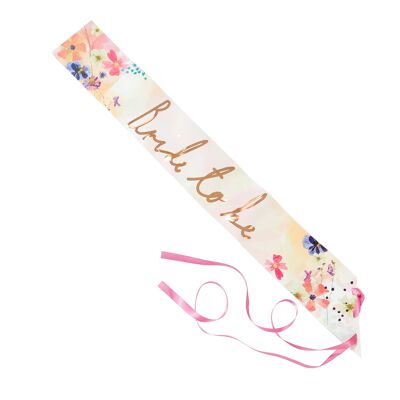 Bride to Be Sash Wedding Accessory