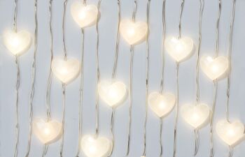 Guirlande Lumineuse LED Coeur de Mariage - 3 m 4