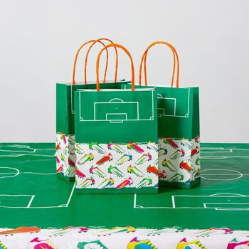 Sacs de fête de football écologiques - paquet de 8 9