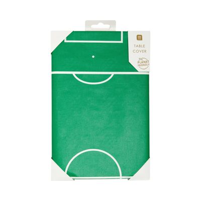 Couverture de table en papier de football