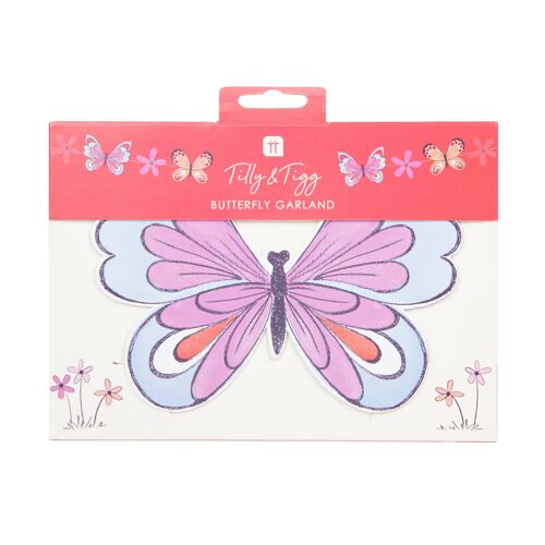 Tilly & Tigg Butterfly Bunting - 3.5m