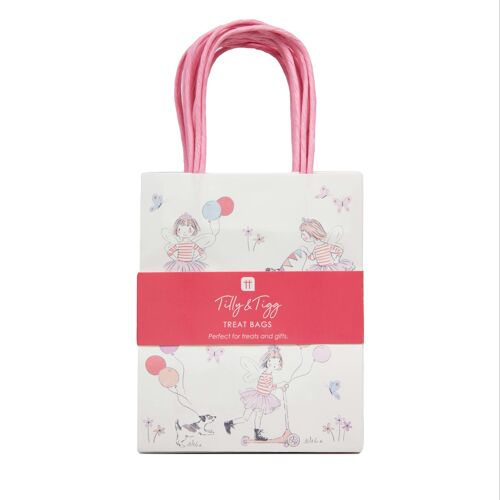 Tilly & Tigg Pink Party Bags - 8 Pack