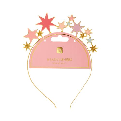 Pink Star Headband Accessory