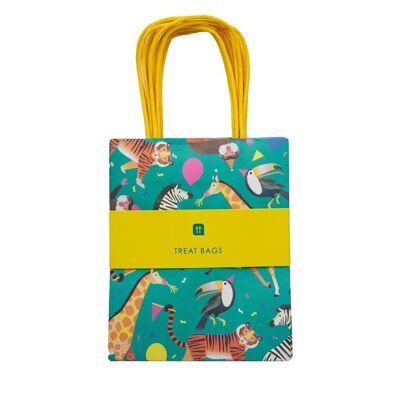 Sacs de fête animaux - paquet de 8