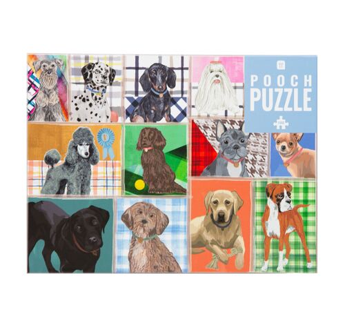 Dog Breeds Puzzle - 1000 Pieces