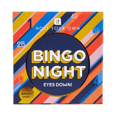 Juego de bingo con rueda de metal