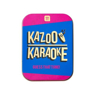 Kazoo Karaoke Game In a Tin - Stocking Filler