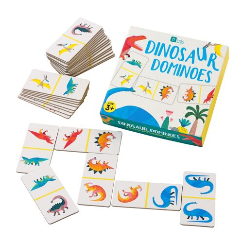 Dinosaur Dominoes Game for Kids