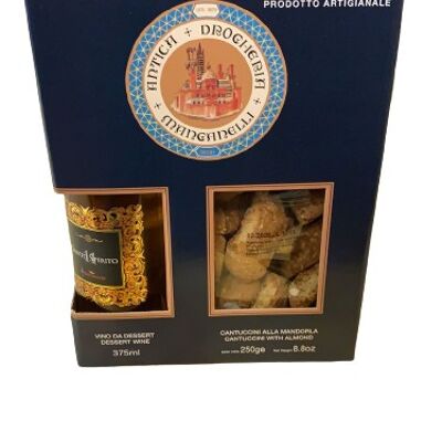 Box cantucci e vinsanto 250 gr / 375 ml