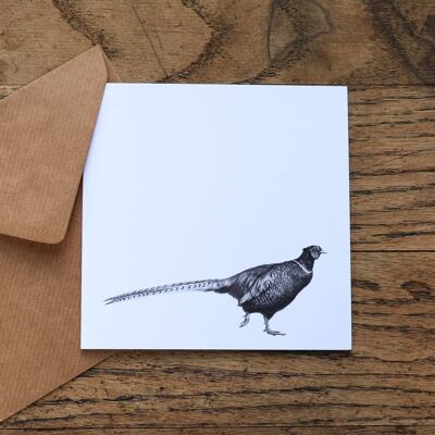 Carte d'Art 'Le Faisan Agréable'