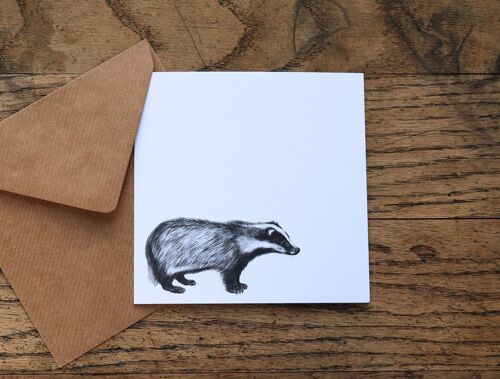 Art Card 'The Bad Badger'