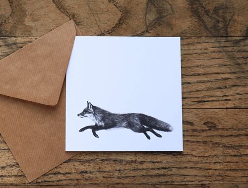 Art Card 'The Smart Fox'