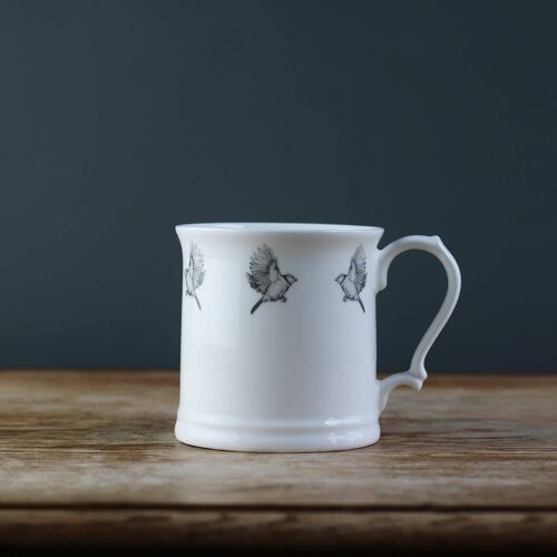 Blue Tit Fine Bone China Tankard