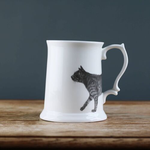 Casual Cat Fine Bone China Pint Tankard