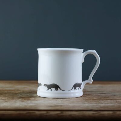 Otter Totter Fine Bone China Tankard