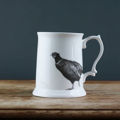 Pleasant Pheasant Fine Bone China Pinte Tankard