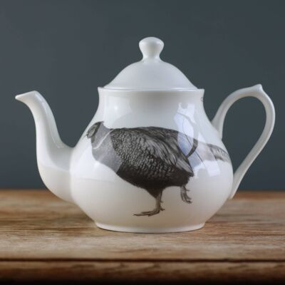 Pleasant Pheasant Fine Bone China Teapot