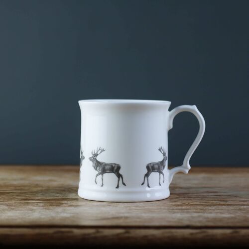 Strolling Stag Fine Bone China Tankard