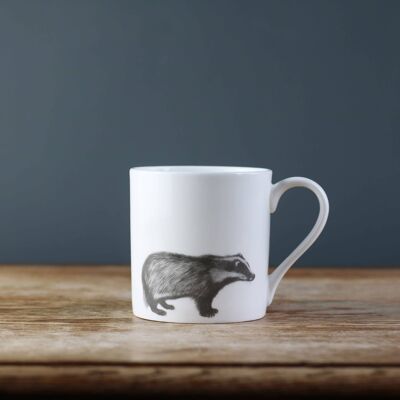 The Bad Badger Fine Bone China Cup