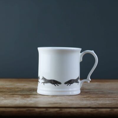 Il boccale in fine bone china Smart Fox