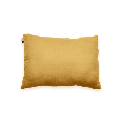 Rectangle Cushion in Organic Cotton Honey