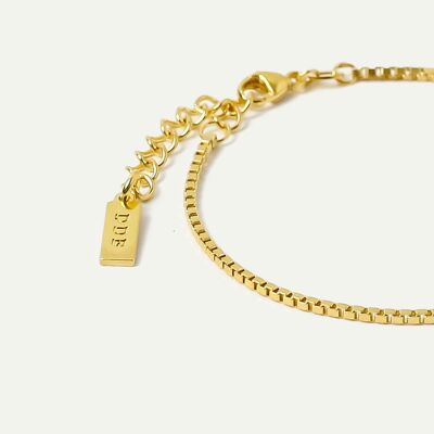 Feines Armband | Venezianerkette - Gold