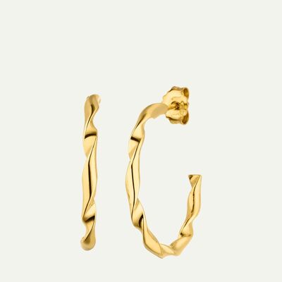 Elegant Hoop Earrings - GOLD