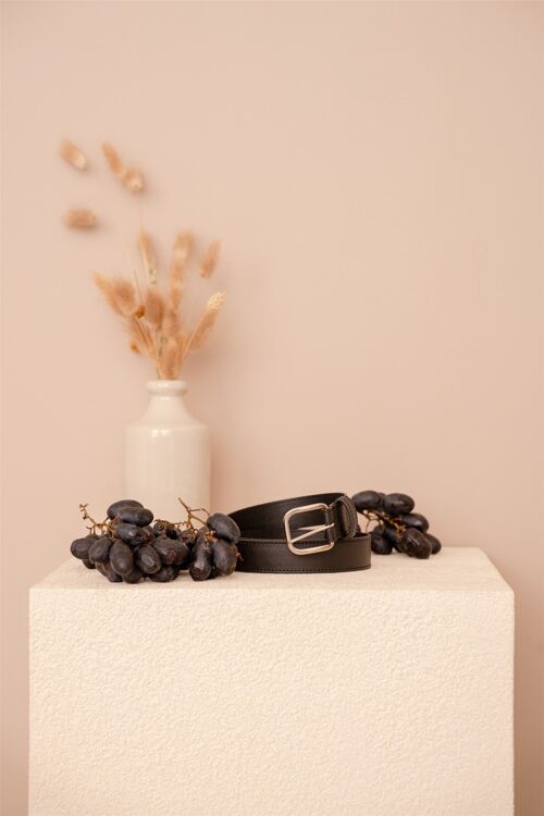 Ceinture mixte en raisin - Noir - Taille 80