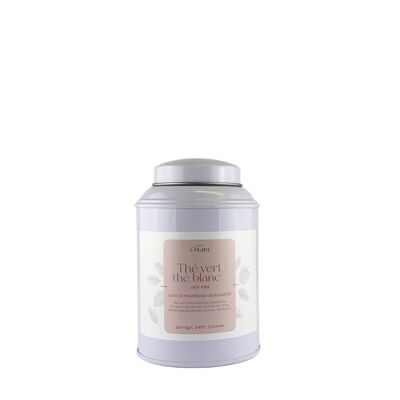 Green Tea & White Tea “Lady Pink” Raspberry/Bergamot Flavor