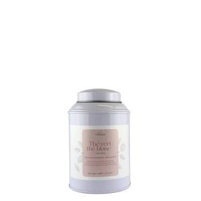 Green Tea & White Tea “Lady Pink” Raspberry/Bergamot Flavor