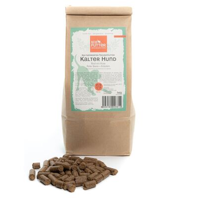 Kalter Hund Rind & Hirse – Naturfutter Trockenfutter 100g