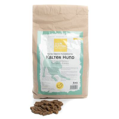 Kalter Hund Huhn & Reis – Naturfutter Trockenfutter 5kg