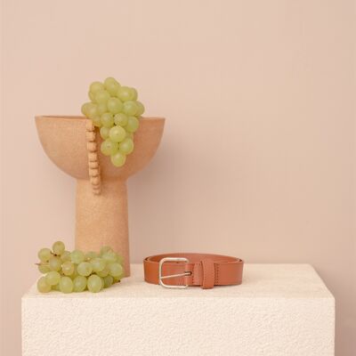 Mixed grape belt - Camel - Size 90