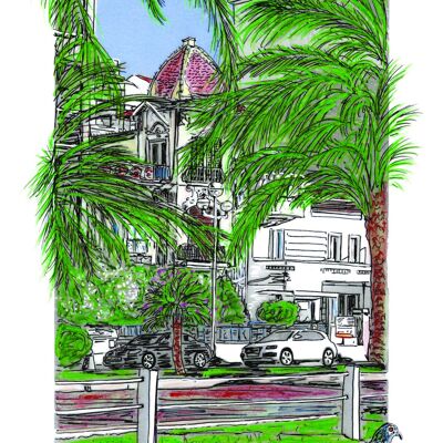 Carte Postale d'Art - Nice - Villa de Huovila