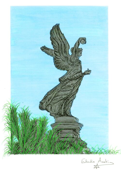 Carte Postale d'Art - Nice - Monument du Centenaire - Théatre de verdure