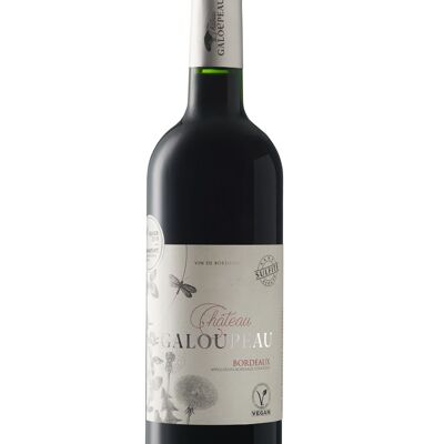 CHATEAU GALOUPEAU BORDEAUX RED 2022 WITHOUT ADDED SULFITE