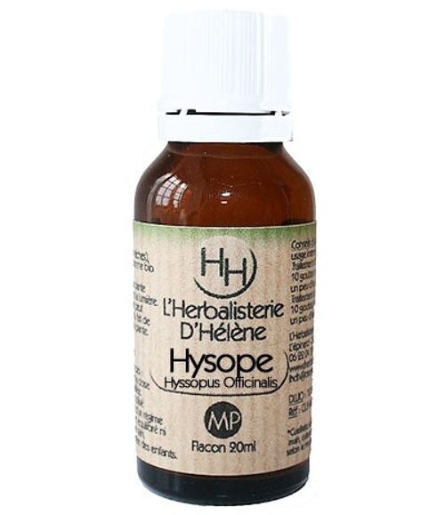 Hysope, Macération de plantes, 20ml