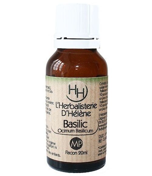 Basilic, Macération de plantes, 20ml