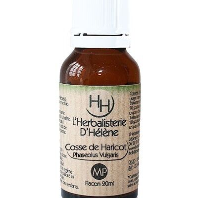 Cosse de haricot, Macération de plantes, 20ml