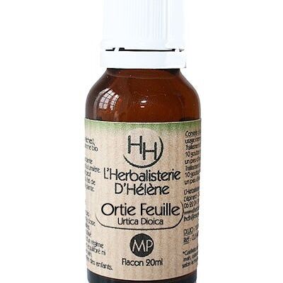 Ortie Feuille, Macération de plantes, 20ml