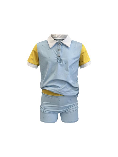 Ensemble de maillot de bain ALBAN anti-UV UPF50+ et éco-responsable