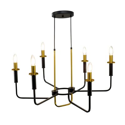 Nilume metal chandelier - 6 lights