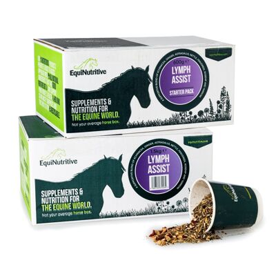 Lymph Assist - 100% Natural Lymphatic Support Supplement For Horses - 1.5kg