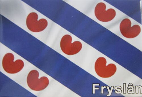 Fridge Magnet Flag Fryslân