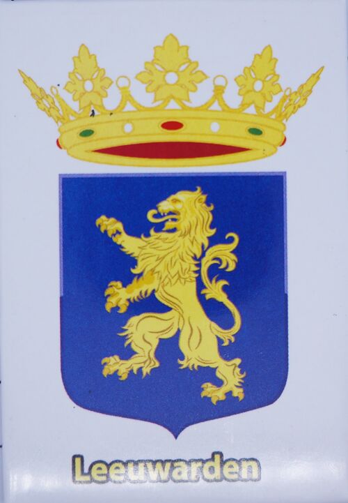 Fridge Magnet Coats of arms Leeuwarden