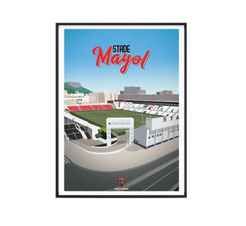 RUGBY | RC TOULON | Stade Mayol - 40 x 60 cm 4